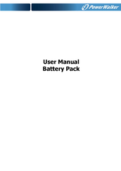 PowerWalker BP A36RM-6x9Ah User Manual