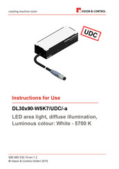 Vision & Control DL30x90-W5K7/UDC/-a Instructions For Use Manual