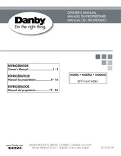Danby DFF110A1WDB1 Owner's Manual