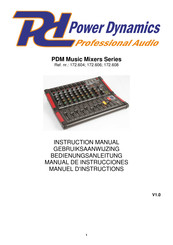 Power Dynamics 172.604 Instruction Manual