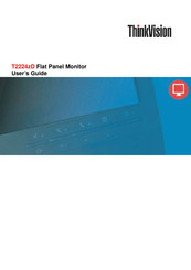 Lenovo ThinkVision T2224z User Manual