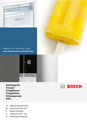 Bosch GSV24VWEV Instructions For Use Manual