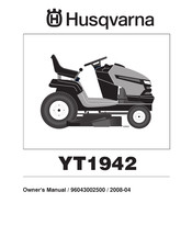 Husqvarna YT1942 Owner's Manual