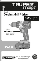 Truper MAX-20T Manual