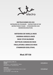 Jata electro BT158 Guarantee Certificate/Instructions Of Use