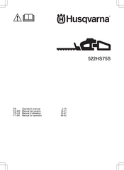 Husqvarna 522HS75S Operator's Manual