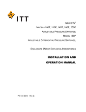 ITT neo-dyn 100p Installation And Operation Manual