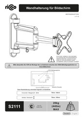 ricoo 10771 Installation Manual