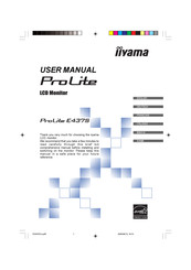 Iiyama ProLite E437S User Manual