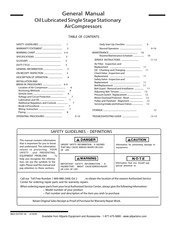 DeVilbiss Air Power Company IRC5E60VAD-1 General Manual