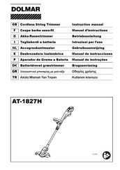 Dolmar AT-1827 Instruction Manual