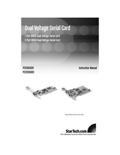 StarTech.com PCI2S650DV Instruction Manual