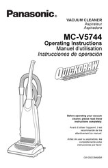 Panasonic MC-V5744 Operating Instructions Manual