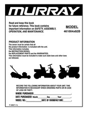 Murray 461004x92B Manual