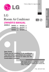 LG SA092CL NB0 Owner's Manual