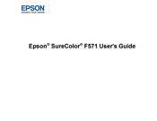 Epson SureColor F571 User Manual