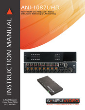 A-Neuvideo ANI-1082UHD Instruction Manual