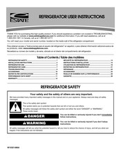 Estate TS25CGXTD02 User Instructions