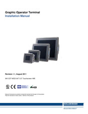 Kollmorgen AKI-CDT-MOD-04T Installation Manual