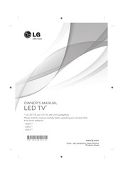LG 55UB836V.AEU Owner's Manual