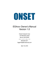 Onset EG4130 Pro Owner's Manual