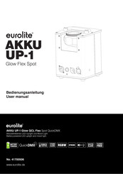 EuroLite AKKU UP-1 Glow QCL Flex Spot User Manual