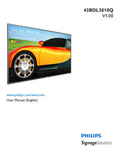 Philips 43BDL3010Q User Manual