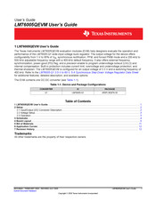 Texas Instruments LM76005QEVM User Manual