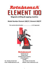 Rotabroach 100/3T Manual