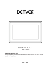 Denver PFF-711Black User Manual