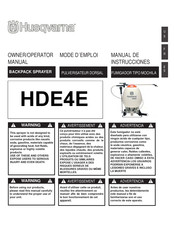 Husqvarna HDE4E Owner's/Operator's Manual