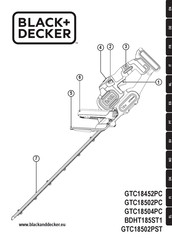 Black & Decker GTC18502PST Manual