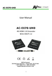 AVProConnect AC-EX70-UHD-KIT User Manual