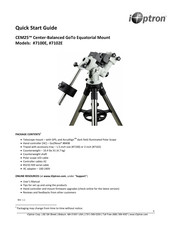 iOptron CEM25P Quick Start Manual