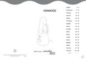Kenwood Smoothis 2GO SB050 series Manual
