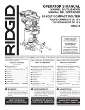 RIDGID R86044B Operator's Manual