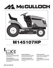 McCulloch M145107HP Instruction Manual