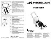 McCulloch M65B53FD Instruction Manual