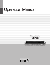 Inter-m NC-900 Operation Manual