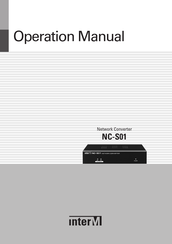 Inter-m NC-S01 Operation Manual