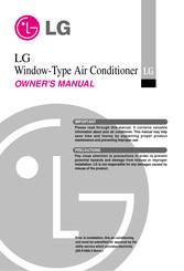 LG TWC186NBAB0 Owner's Manual