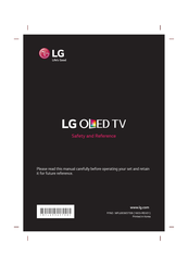 LG OLED55B6V.AEK Safety And Reference