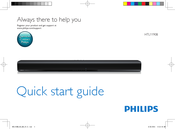 Philips HTL1190B/96 Quick Start Manual