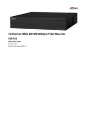 Dahua Technology X38A3S Quick Start Manual
