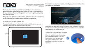 Naxa NID-7013 Quick Setup Manual