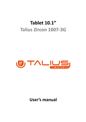 Talius Zircon 1007-3G User Manual