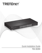 TRENDnet TEG-30284 Quick Installation Manual
