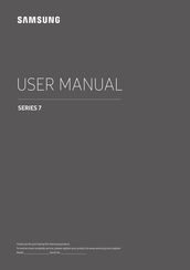 Samsung UA49MU7351 User Manual