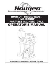 Hougen HMD501SGP Operator's Manual