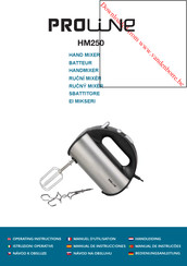 Proline HM250 Operating Instructions Manual